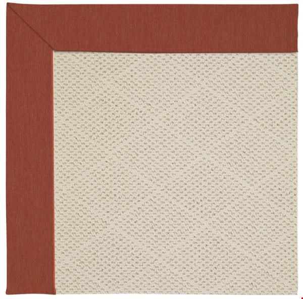 Capel Rugs Creative Concepts White Wicker - Canvas Brick (850) Octagon 12' x 12' Area Rug