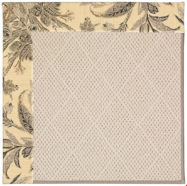 Capel Rugs Creative Concepts White Wicker - Cayo Vista Graphic (315) Runner 2' 6" x 8' Area Rug