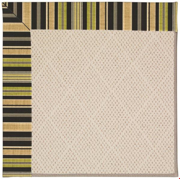 Capel Rugs Creative Concepts White Wicker - Vera Cruz Coal (350) Runner 2' 6" x 12' Area Rug