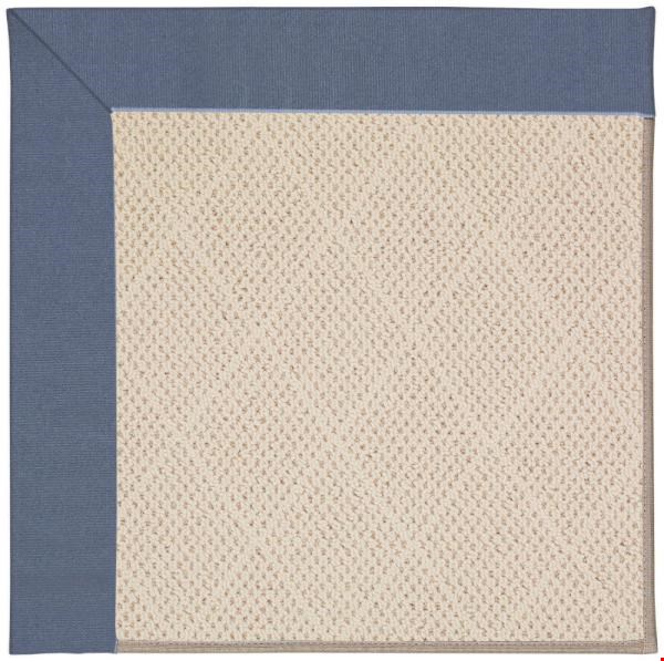 Capel Rugs Creative Concepts White Wicker - Canvas Sapphire Blue (487) Runner 2' 6" x 12' Area Rug