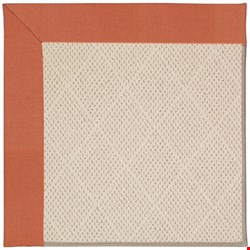 Capel Rugs Creative Concepts White Wicker - Canvas Persimmon (847) Runner 2' 6