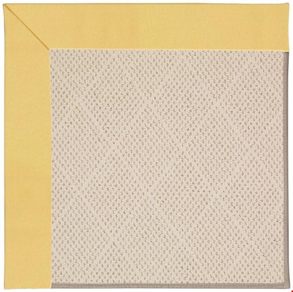 Capel Rugs Creative Concepts White Wicker - Canvas Canary (137) Rectangle 3' x 5' Area Rug