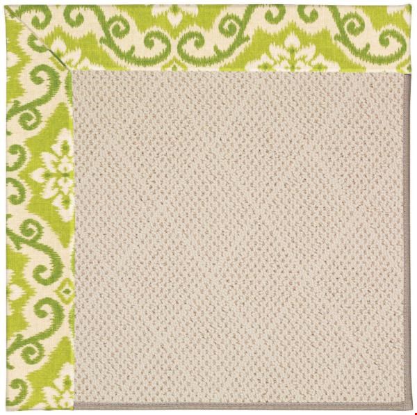 Capel Rugs Creative Concepts White Wicker - Shoreham Kiwi (220) Rectangle 3' x 5' Area Rug
