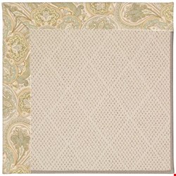 Capel Rugs Creative Concepts White Wicker - Paddock Shawl Mineral (310) Rectangle 4' x 4' Area Rug
