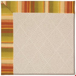 Capel Rugs Creative Concepts White Wicker - Kalani Samba (224) Rectangle 4' x 6' Area Rug