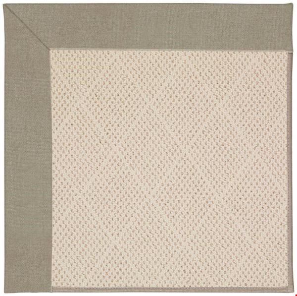 Capel Rugs Creative Concepts White Wicker - Canvas Taupe (737) Rectangle 4' x 6' Area Rug