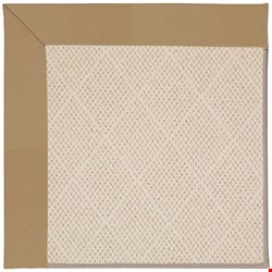 Capel Rugs Creative Concepts White Wicker - Canvas Linen (175) Rectangle 6' x 6' Area Rug