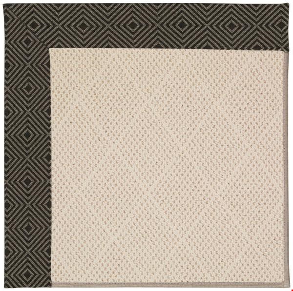 Capel Rugs Creative Concepts White Wicker - Fortune Lava (394) Rectangle 6' x 6' Area Rug