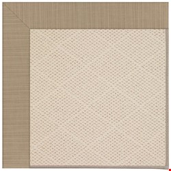 Capel Rugs Creative Concepts White Wicker - Dupione Sand (725) Rectangle 7' x 9' Area Rug