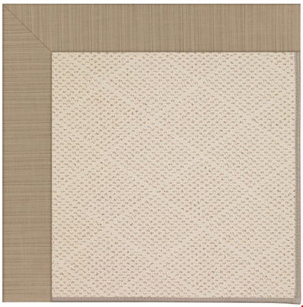 Capel Rugs Creative Concepts White Wicker - Dupione Sand (725) Rectangle 7' x 9' Area Rug