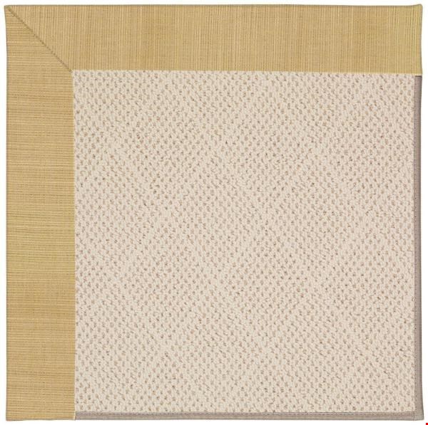 Capel Rugs Creative Concepts White Wicker - Dupione Bamboo (100) Rectangle 8' x 8' Area Rug
