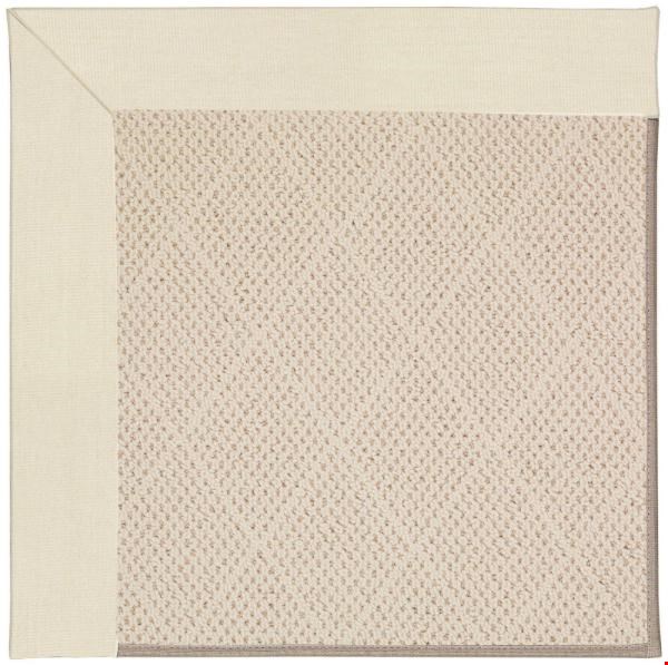 Capel Rugs Creative Concepts White Wicker - Canvas Sand (712) Rectangle 8' x 8' Area Rug