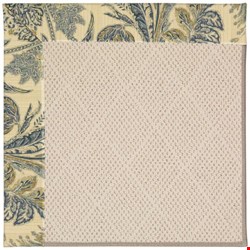 Capel Rugs Creative Concepts White Wicker - Cayo Vista Ocean (425) Rectangle 8' x 10' Area Rug