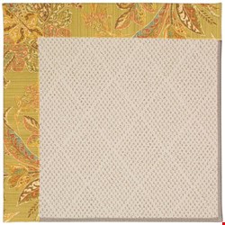 Capel Rugs Creative Concepts White Wicker - Cayo Vista Tea Leaf (210) Rectangle 9' x 12' Area Rug