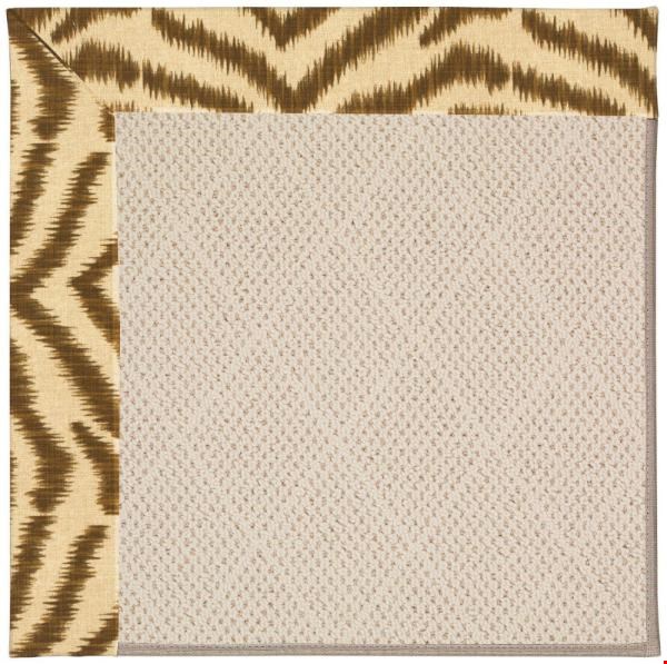 Capel Rugs Creative Concepts White Wicker - Couture King Chestnut (756) Rectangle 9' x 12' Area Rug