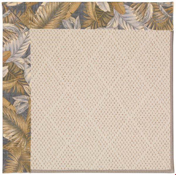 Capel Rugs Creative Concepts White Wicker - Bahamian Breeze Ocean (420) Rectangle 10' x 10' Area Rug