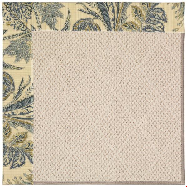Capel Rugs Creative Concepts White Wicker - Cayo Vista Ocean (425) Rectangle 10' x 10' Area Rug