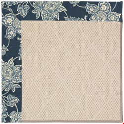 Capel Rugs Creative Concepts White Wicker - Bandana Indigo (465) Rectangle 10' x 10' Area Rug