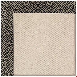 Capel Rugs Creative Concepts White Wicker - Wild Thing Onyx (396) Rectangle 12' x 12' Area Rug