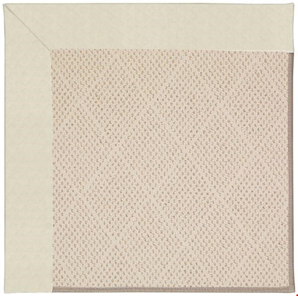 Capel Rugs Creative Concepts White Wicker - Canvas Sun Tile (612) Rectangle 12' x 12' Area Rug