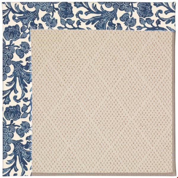 Capel Rugs Creative Concepts White Wicker - Batik Indigo Blue (415) Rectangle 12' x 15' Area Rug