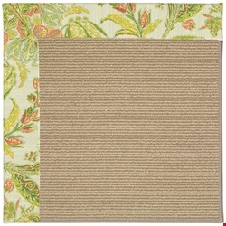 Capel Rugs Creative Concepts Sisal - Cayo Vista Mojito (215) Octagon 4' x 4' Area Rug
