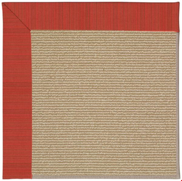 Capel Rugs Creative Concepts Sisal - Vierra Cherry (560) Octagon 4' x 4' Area Rug