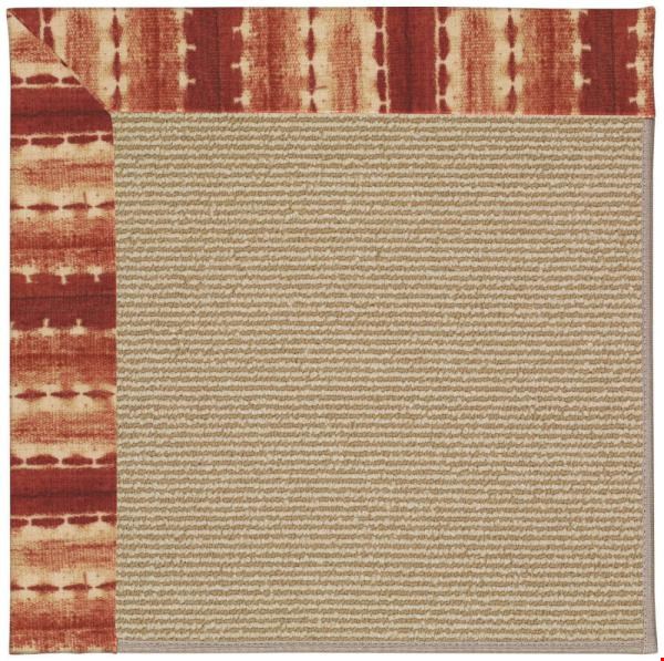 Capel Rugs Creative Concepts Sisal - Java Journey Henna (580) Octagon 6' x 6' Area Rug