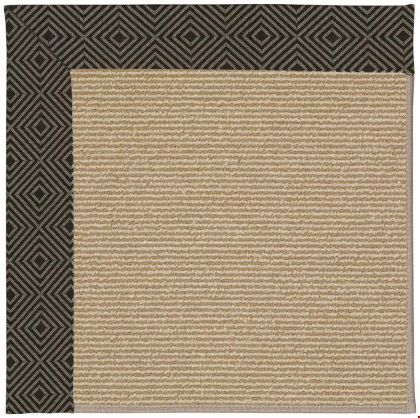 Capel Rugs Creative Concepts Sisal - Fortune Lava (394) Octagon 8' x 8' Area Rug