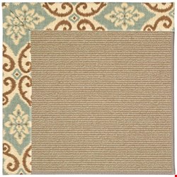 Capel Rugs Creative Concepts Sisal - Shoreham Spray (410) Octagon 12' x 12' Area Rug