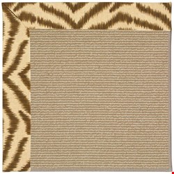 Capel Rugs Creative Concepts Sisal - Couture King Chestnut (756) Octagon 12' x 12' Area Rug