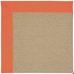 Capel Rugs Creative Concepts Sisal - Canvas Melon (817) Octagon 12' x 12' Area Rug