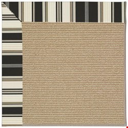 Capel Rugs Creative Concepts Sisal - Down The Lane Ebony (370) Runner 2' 6