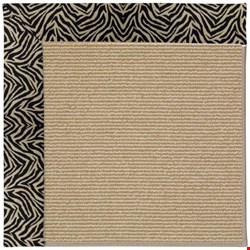 Capel Rugs Creative Concepts Sisal - Wild Thing Onyx (396) Rectangle 3' x 5' Area Rug
