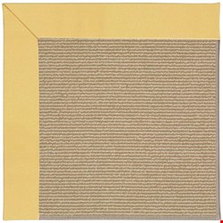 Capel Rugs Creative Concepts Sisal - Canvas Canary (137) Rectangle 4' x 4' Area Rug