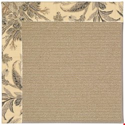 Capel Rugs Creative Concepts Sisal - Cayo Vista Graphic (315) Rectangle 4' x 6' Area Rug