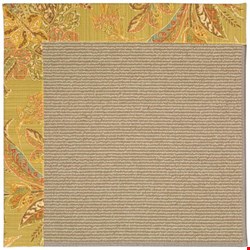 Capel Rugs Creative Concepts Sisal - Cayo Vista Tea Leaf (210) Rectangle 5' x 8' Area Rug