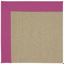 Capel Rugs Creative Concepts Sisal - Canvas Hot Pink (515) Rectangle 5' x 8' Area Rug