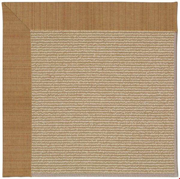 Capel Rugs Creative Concepts Sisal - Dupione Caramel (150) Rectangle 6' x 6' Area Rug