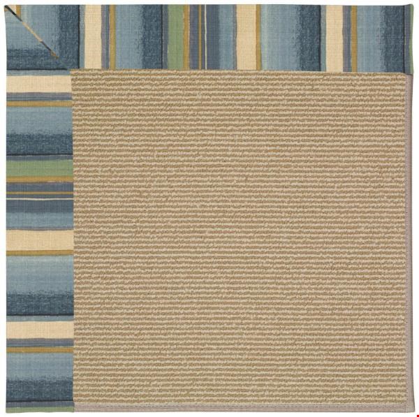 Capel Rugs Creative Concepts Sisal - Kalani Ocean (417) Rectangle 6' x 6' Area Rug