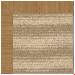 Capel Rugs Creative Concepts Sisal - Dupione Caramel (150) Rectangle 7' x 9' Area Rug