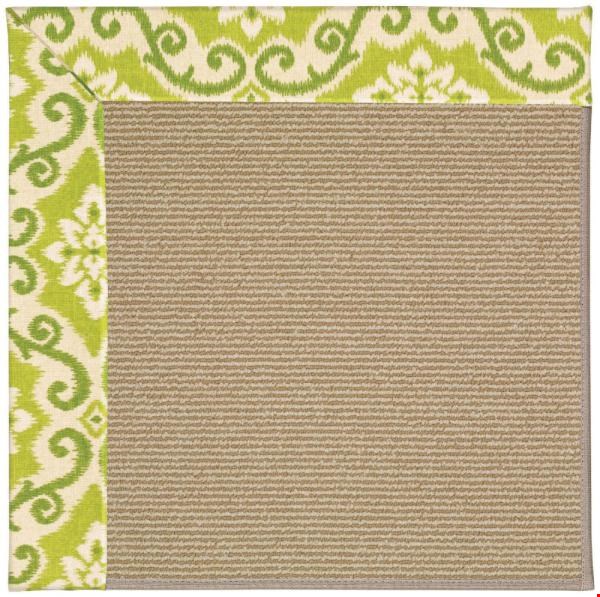 Capel Rugs Creative Concepts Sisal - Shoreham Kiwi (220) Rectangle 7' x 9' Area Rug