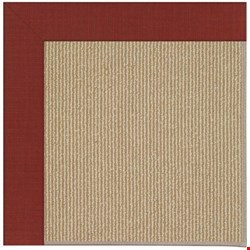 Capel Rugs Creative Concepts Sisal - Dupione Henna (585) Rectangle 7' x 9' Area Rug