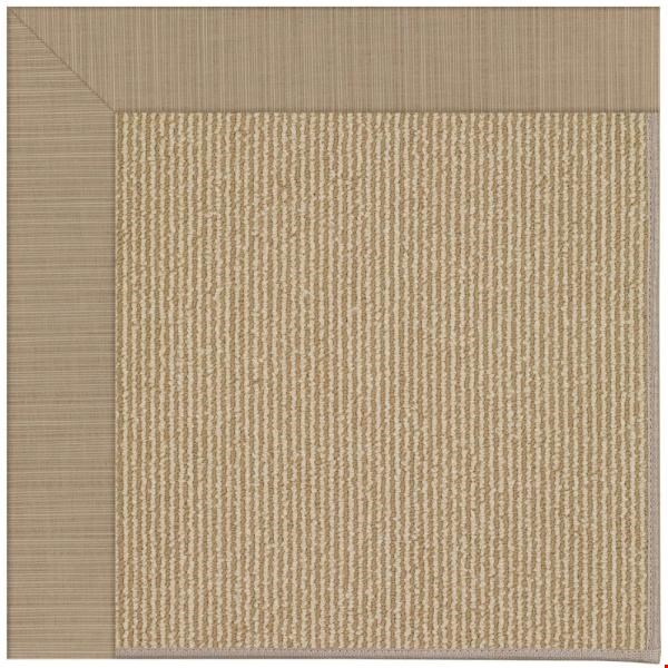 Capel Rugs Creative Concepts Sisal - Dupione Sand (725) Rectangle 7' x 9' Area Rug