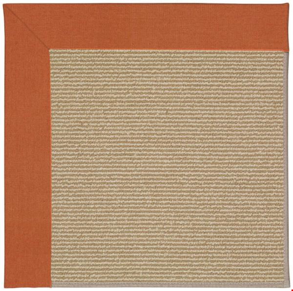 Capel Rugs Creative Concepts Sisal - Canvas Rust (837) Rectangle 7' x 9' Area Rug