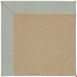 Capel Rugs Creative Concepts Sisal - Canvas Spa Blue (427) Rectangle 8' x 8' Area Rug