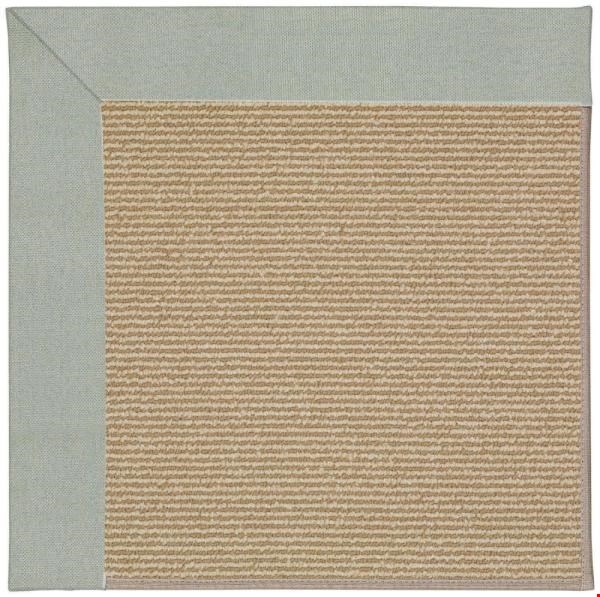 Capel Rugs Creative Concepts Sisal - Canvas Spa Blue (427) Rectangle 8' x 10' Area Rug