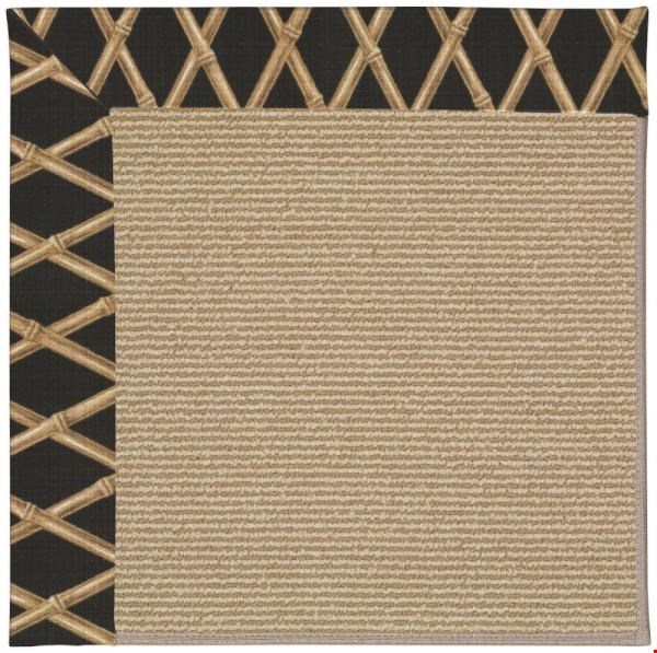 Capel Rugs Creative Concepts Sisal - Bamboo Coal (356) Rectangle 9' x 12' Area Rug