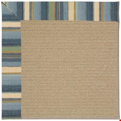 Capel Rugs Creative Concepts Sisal - Kalani Ocean (417) Rectangle 9' x 12' Area Rug