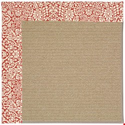 Capel Rugs Creative Concepts Sisal - Imogen Cherry (520) Rectangle 10' x 10' Area Rug